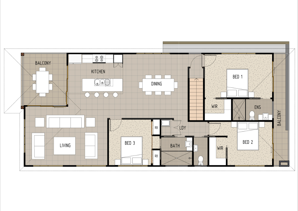 Home Design Centauri DO01 - 1st Floor