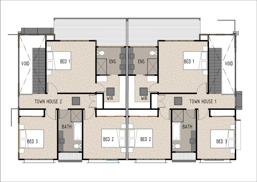 Home Design Mira D3001 - FIRST FLOOR