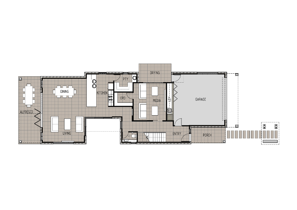 Home Design - Arae - H4014 - Ground Floor