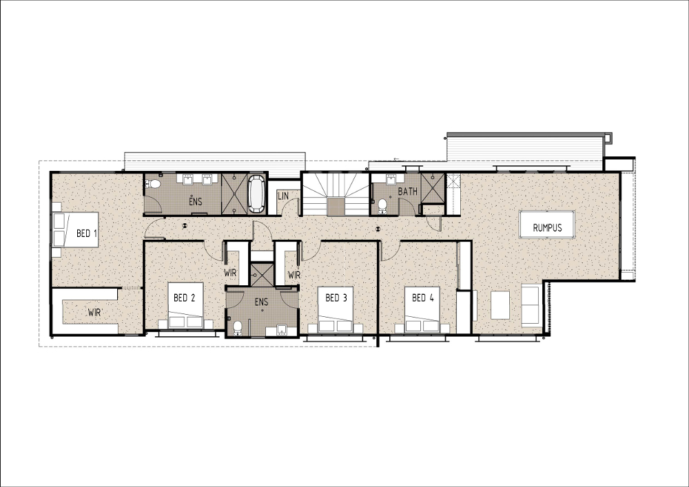 Home Design - Hydrae - SL4003a - First Floor
